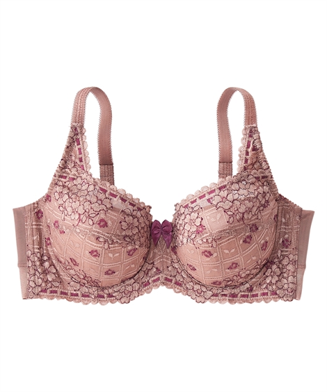 ニッセン（nissen） ブラジャー ワイヤー入り 大きいサイズ レディース