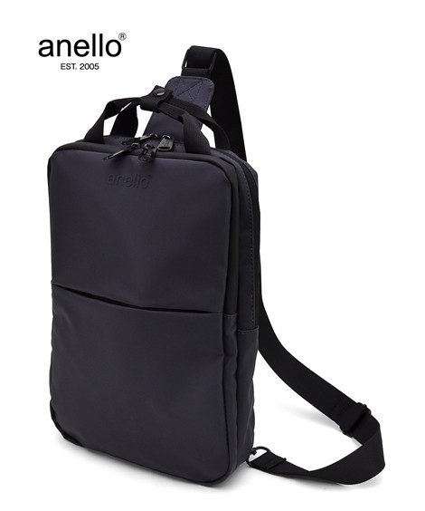 バッグ(鞄)|anello(アネロ)メンズ2層ボディバッグ ニッセン nissen(ネイビー)