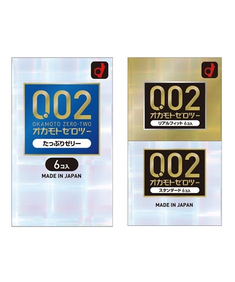 ニッセン（nissen） ☆ 避妊具 オカモト0.02 アソートセット 18個