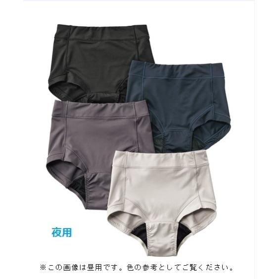 ショーツ サニタリー レディース つるんとストレッチ お腹らくちん 深ばき サニタリー 夜用4枚組 羽付ナプキン対応 M/L/LL/3L ニッセン nissen|ニッセン PayPayモール店|09