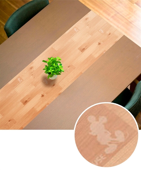 キッチン用品・調理器具|自由にカットできる微粘着テーブルデコレーション 約30×150cm(リメイクシート) ニッセン nissen(ウッドミッキー)