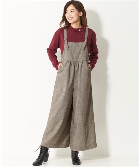 ゆったりと パンツ Nissen ニッセン Paypayモール店 通販 Paypayモール 大きいサイズ レディース 格子