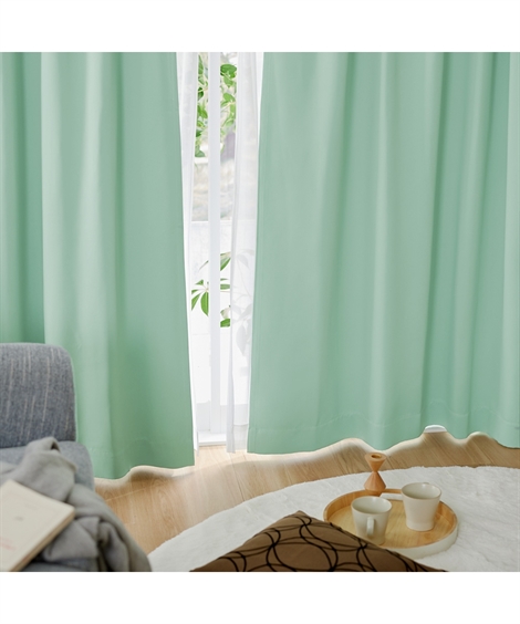 ニッセン カーテン レース セット 10色から選べる 1級遮光 ＆レース4枚