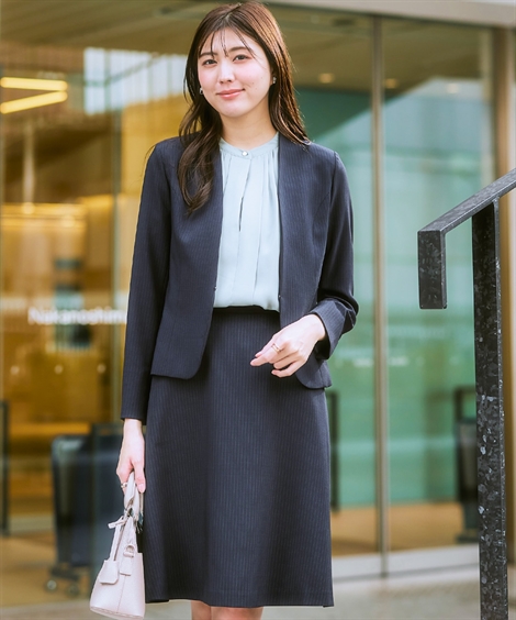 好きに ニッセン スーツ スカート ストレッチ タテヨコ レディース スーツ・フォーマル・ドレス