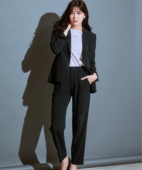 ニッセン（nissen） スーツ パンツ レディース タテヨコ ストレッチ