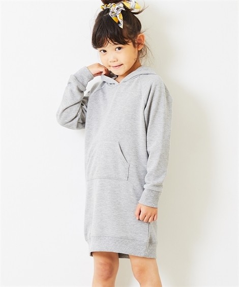 ニッセン（nissen） ワンピース パーカー 女の子 子供服 ジュニア服