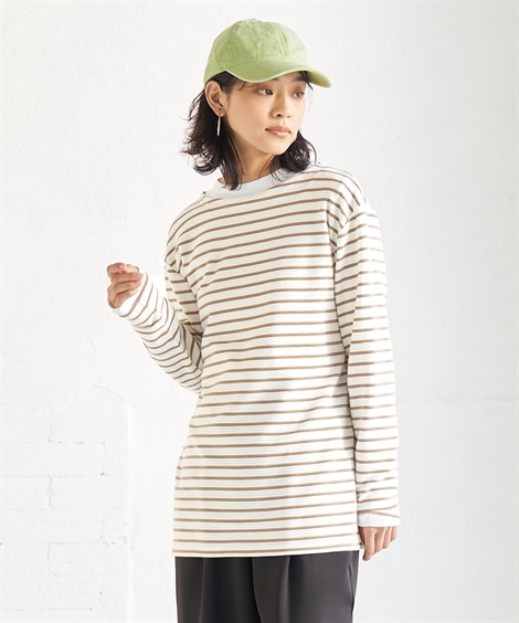 セール】 【洗える】Ca mamuse ロゴ TEE （カットソー）｜L size