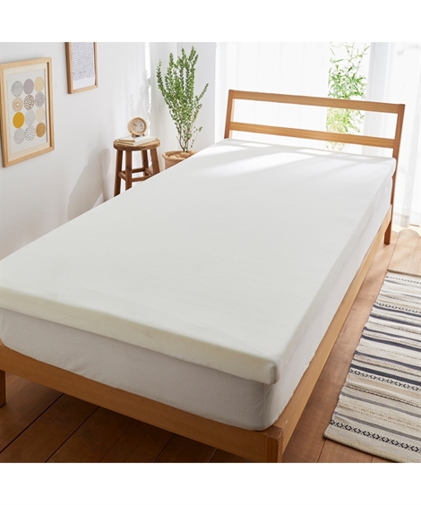 ニッセン（nissen） マットレス トッパー 低反発 洗える 吸汗速乾