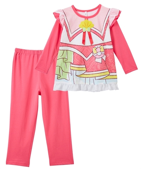 トラスト パジャマ キッズ 女の子 トロピカル ジュ プリキュア 光る 変身 子供服 身長100 110 1 130cm ニッセン Nissen 激安価格と即納で通信販売