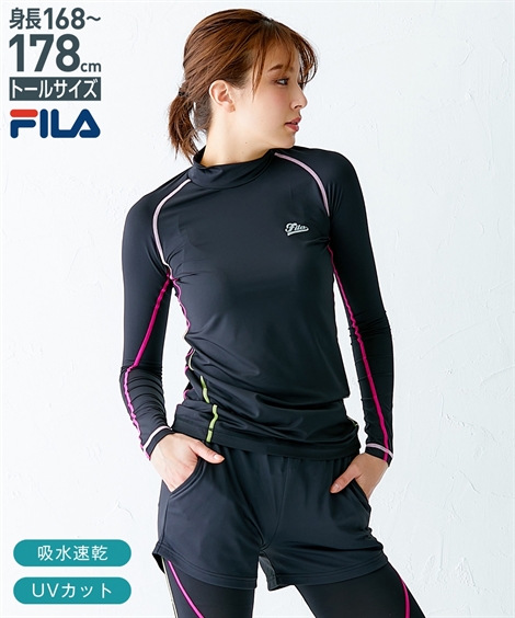 スポーツウェア トップス トールサイズ レディース FILA 長袖