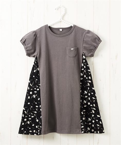 ワンピース キッズ 女の子 綿100 花柄切替 子供服 ニッセン 1 大特価 身長100 Nissen 130cm 110 ワンピース キッズ 女の子 綿100 花柄切替 子供服 ニッセン 1 大特価 身長100 Nissen 130cm 110