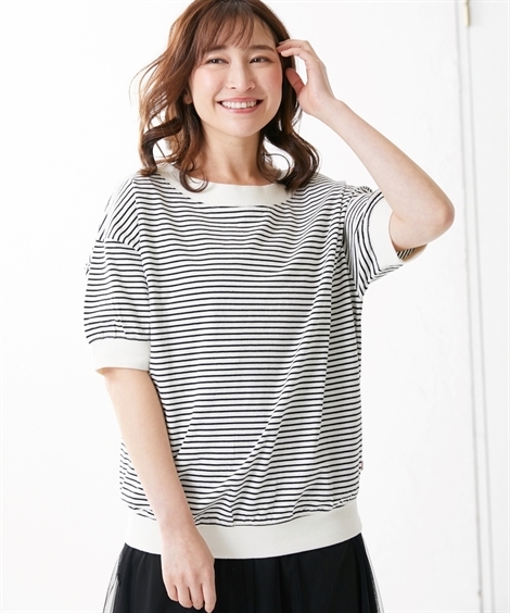 Tシャツ カットソー 大きいサイズ レディース Usaコットン100 ドロップショルダー ゆる L Ll 3l 4l 5l 6l 7l 8l 9l 10l ニッセン Nissen ニッセン Paypayモール店 通販 Paypayモール