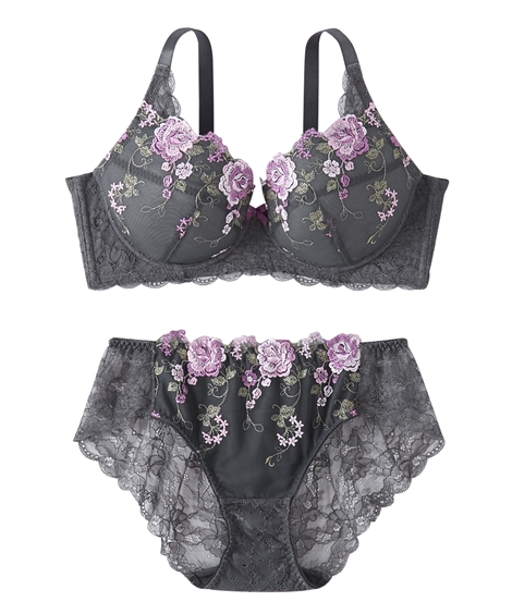 ブラ\u0026ショーツセット feast innocent dream set ニッセン（nissen） ブラジャー ショーツ セット レディース フル