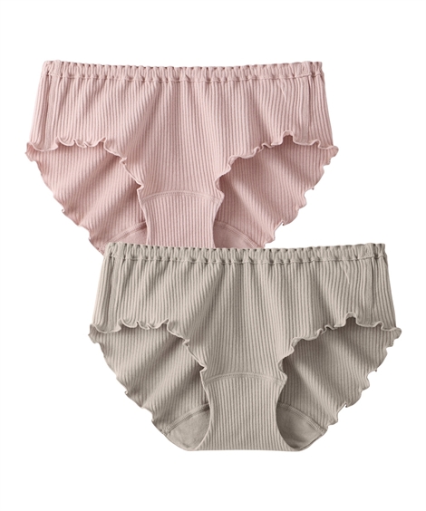 ショーツ(パンツ) ショーツ スタンダード 大きいサイズ レディース まるでNOパン オーガニックコットン100％ リ | ニッセン | 08