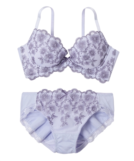 ニッセン（nissen） ブラジャー ショーツ セット 大きいサイズ