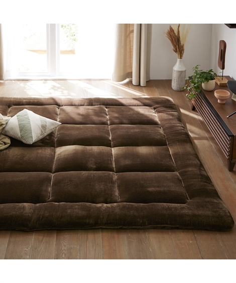 ニッセン（nissen） 単品配送 ラグ まるでお 布団 のようなふっくら極