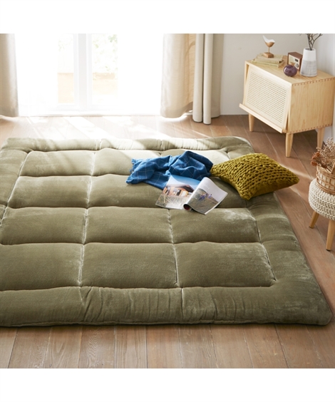 ニッセン（nissen） 単品配送 ラグ まるでお 布団 のようなふっくら極