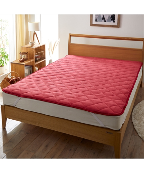 ニッセン（nissen） 敷きパッド あったか マイクロフリース セミダブル