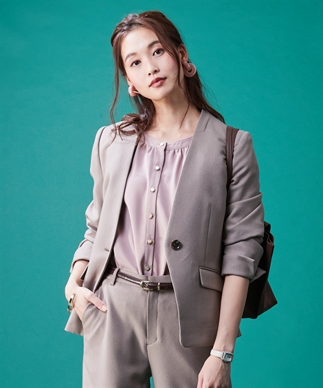 ニッセン（nissen） スーツ ジャケット 大きいサイズ レディース