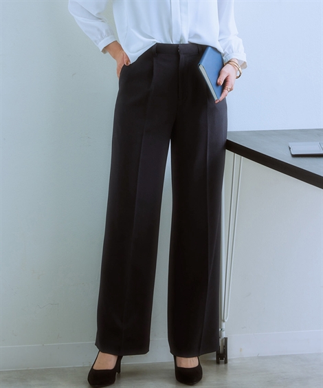 ニッセン（nissen） パンツ 大きいサイズ レディース ワイド