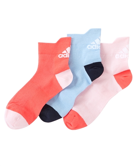 靴下 キッズ Adidas アンクル丈 ソックス 3足組 男の子 女の子 子供服 ジュニア服 19 0 21 0 22 0 24 0cm ニッセン Nissen ニッセン Paypayモール店 通販 Paypayモール