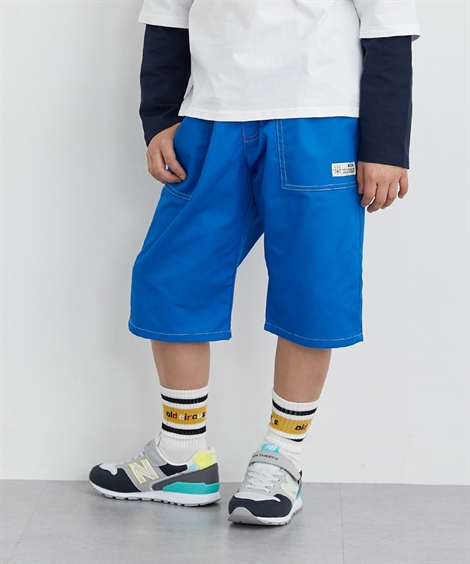 ボトムス パンツ キッズ 男の子 もっとゆったりサイズ 6分丈 ツイル 子供服 ジュニア服 身長140/150/160cm ニッセン | ニッセン | 03