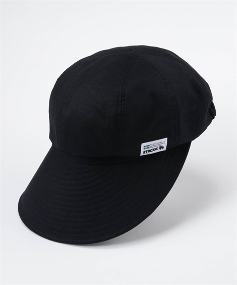 ニッセン（nissen） 帽子 レディース moz 洗えるつば長めの麻混