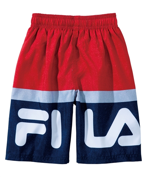 水着 キッズ 男の子 FILA セミロング丈 サーフ パンツ 身長100/110/120