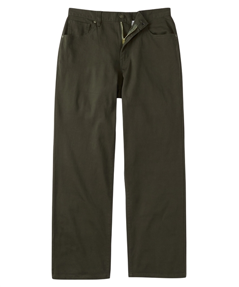 パンツ メンズ ストレッチ素材 5ポケット カラー 太ももゆったり もっとゆったりフィット M/L/...