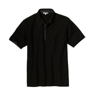 ポロシャツ メンズ 2枚衿 配色デザイン カノコ 3L〜10L ニッセン nissen