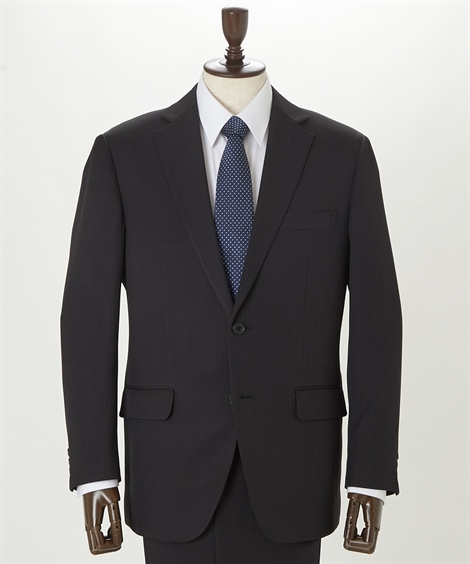 スーツ ビジネス メンズ お家で洗える ストレッチ 素材総裏 シングル2つボタン ワンタック パンツ ニッセン Nissen Www Ortostuudio Ee