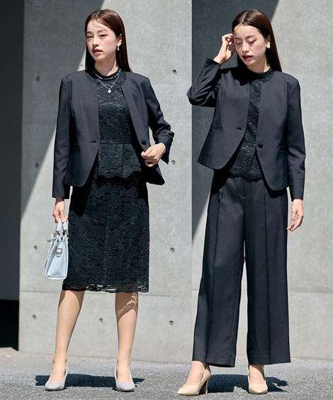 ニッセン スーツ パンツ フォーマル レディース 入学式 卒業式