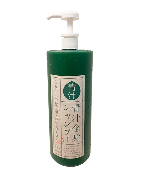 ニッセン（nissen） 3in1 青汁 全身 シャンプー 大容量1L : ニッセン