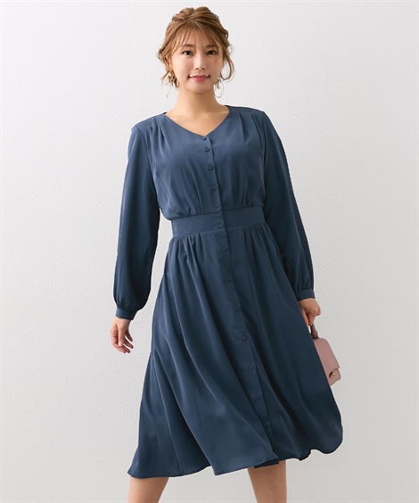 ニッセン（nissen） ワンピース ロング マキシ レディース 大きい胸