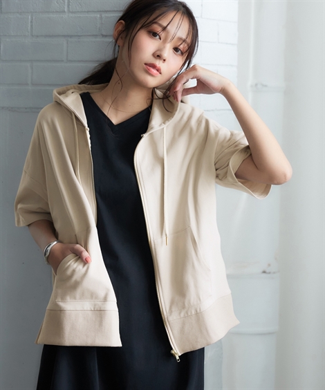 ゆに様❤️７点⭐️A219⭐️ Leahmatin ♥ パーカー 薄手ジャケット NinaetLina パーカー 前ボタン薄手スエットパーカー レディース