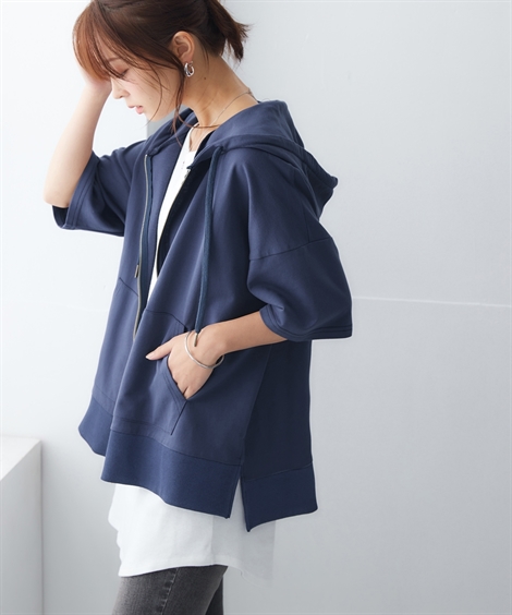 ゆに様❤️７点⭐️A219⭐️ Leahmatin ♥ パーカー 薄手ジャケット ジップアップパーカーレディーススウェット【ゆうパケット可