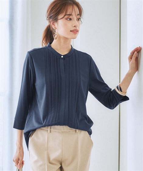 福袋安いいね半額ストア カットソー Tシャツ ニッセン 大きいサイズ ブラウス レディース カットソー(長袖+七分)