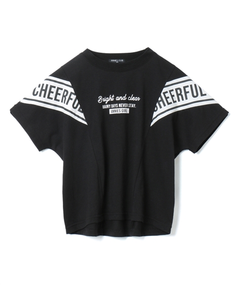 Tシャツ カットソー キッズ 切替ドルマンスリーブ 女の子 子供服 ジュニア服 身長110/120/130cm ニッセン nissen | ニッセン | 01