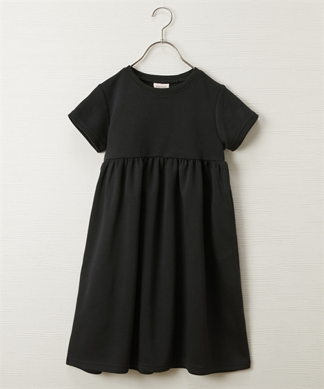 ワンピース キッズ 切替ギャザー 女の子 子供服 ジュニア服 身長100 110 120 130cm ニッセン nissen