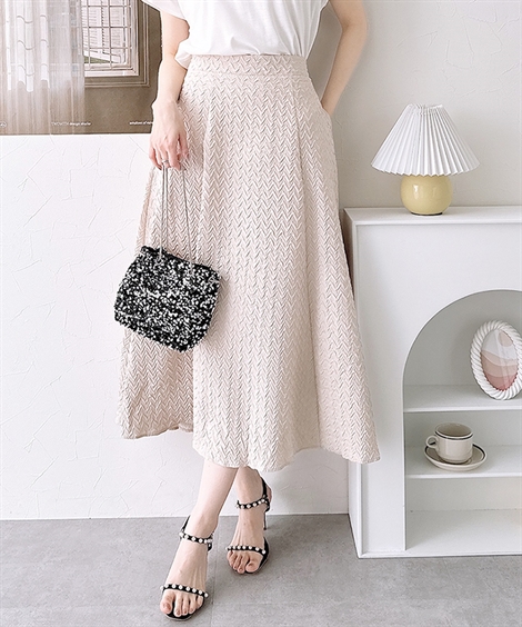 PUENTE プエンテ　手織り巻きスカート　ロング丈83cm かぐれ（カグレ）の「PUENTE 手紡ぎアルパカ手織り巻きスカート