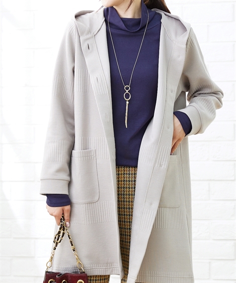 カーディガン 大きいサイズ レディース ボーダージャガード  