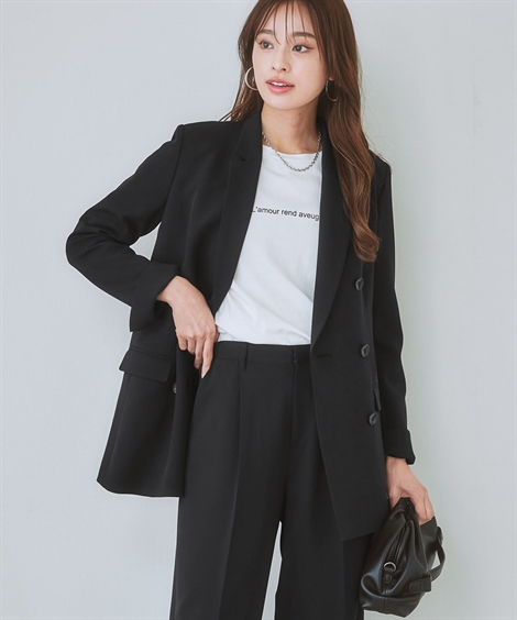 ニッセン（nissen） スーツ パンツ 大きいサイズ レディース