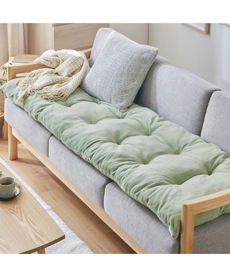 ニッセン（nissen） クッション 吸湿発熱 とろける肌触りのフランネル