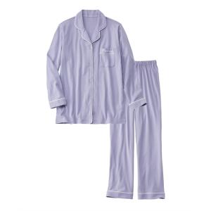 パジャマ 上下セット 大きいサイズ レディース 綿100％ やわらかスムース シャツ 8L/10L ...