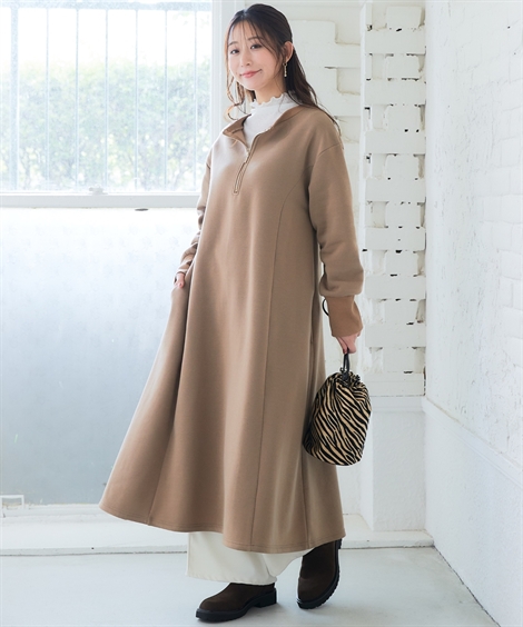 ニッセン（nissen） ワンピース ロング マキシ レディース 帯電防止