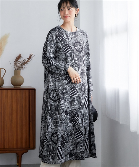 ニッセン（nissen） ワンピース ロング マキシ 大きいサイズ