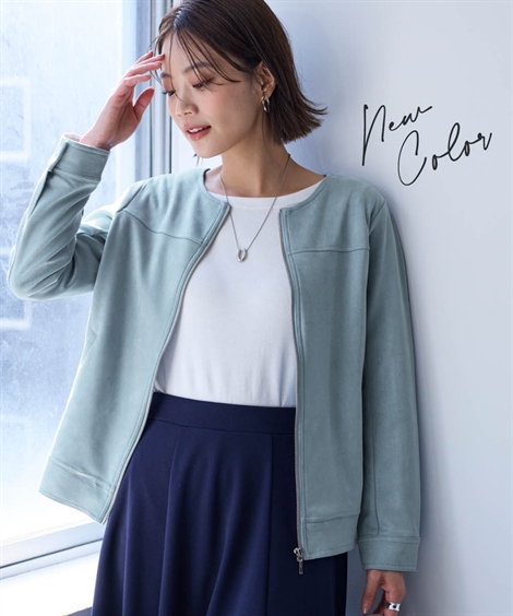 ニッセン（nissen） 大きいサイズ レディース フェイクスエード ノー