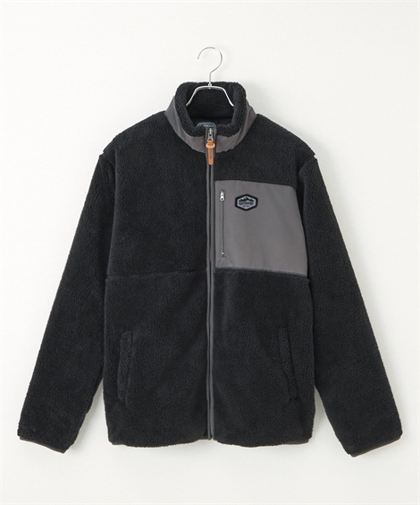 ニッセン（nissen） OUTDOOR メンズ ボアフリースフルジップ アウター