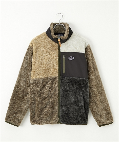 ニッセン（nissen） OUTDOOR メンズ ボアフリースフルジップ アウター