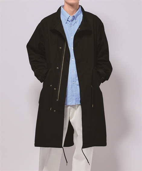 ニッセン（nissen） コート メンズ はっ水オーバーサイズモッズ M/L/LL